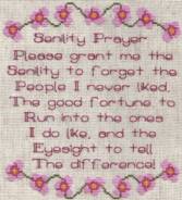 Senility Prayer